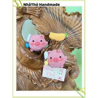 Móc khóa len Hanmade| NhàThỏ Handmade                                                         ( Hàng Sẵn )
