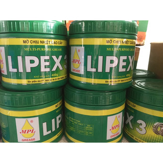 Mỡ bò chịu nhiệt lipex3 400g