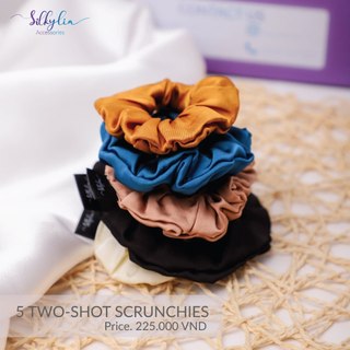 Cột tóc lụa tơ tằm Việt Nam size S