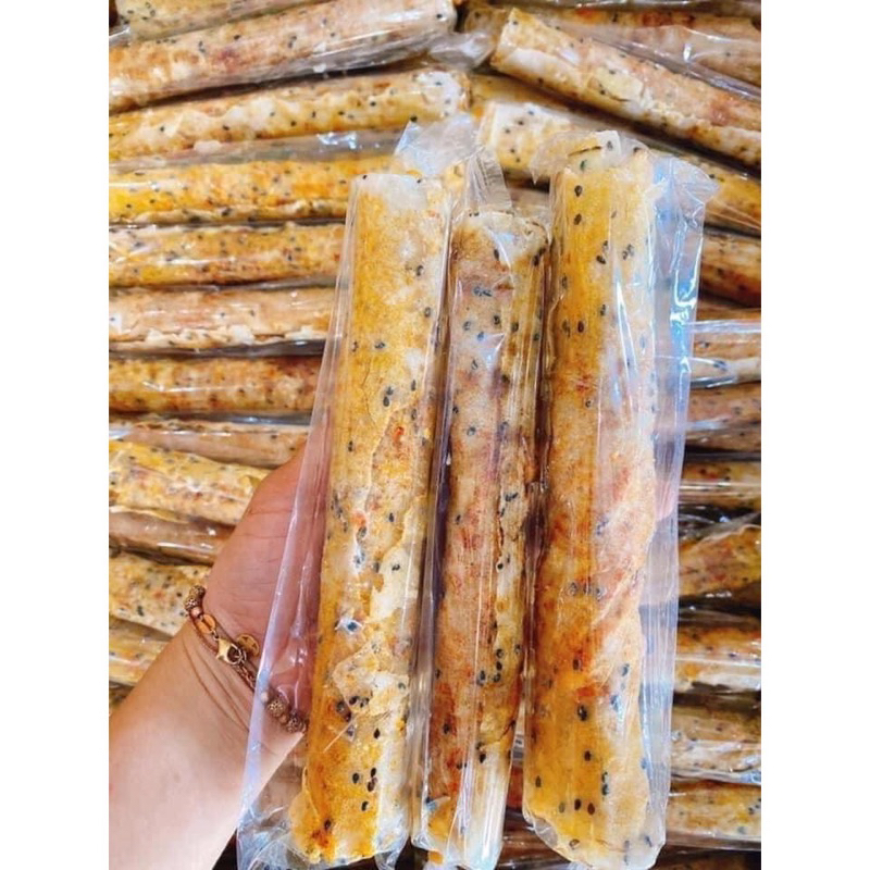 Bánh Tráng Nướng Cuộn Mắm Ruốc Siêu Ngon