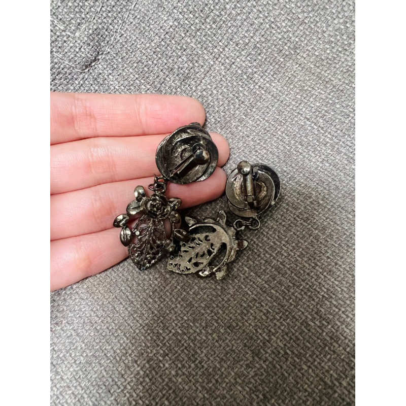 Thanh lý bông tai kim loại mix nhựa, phale