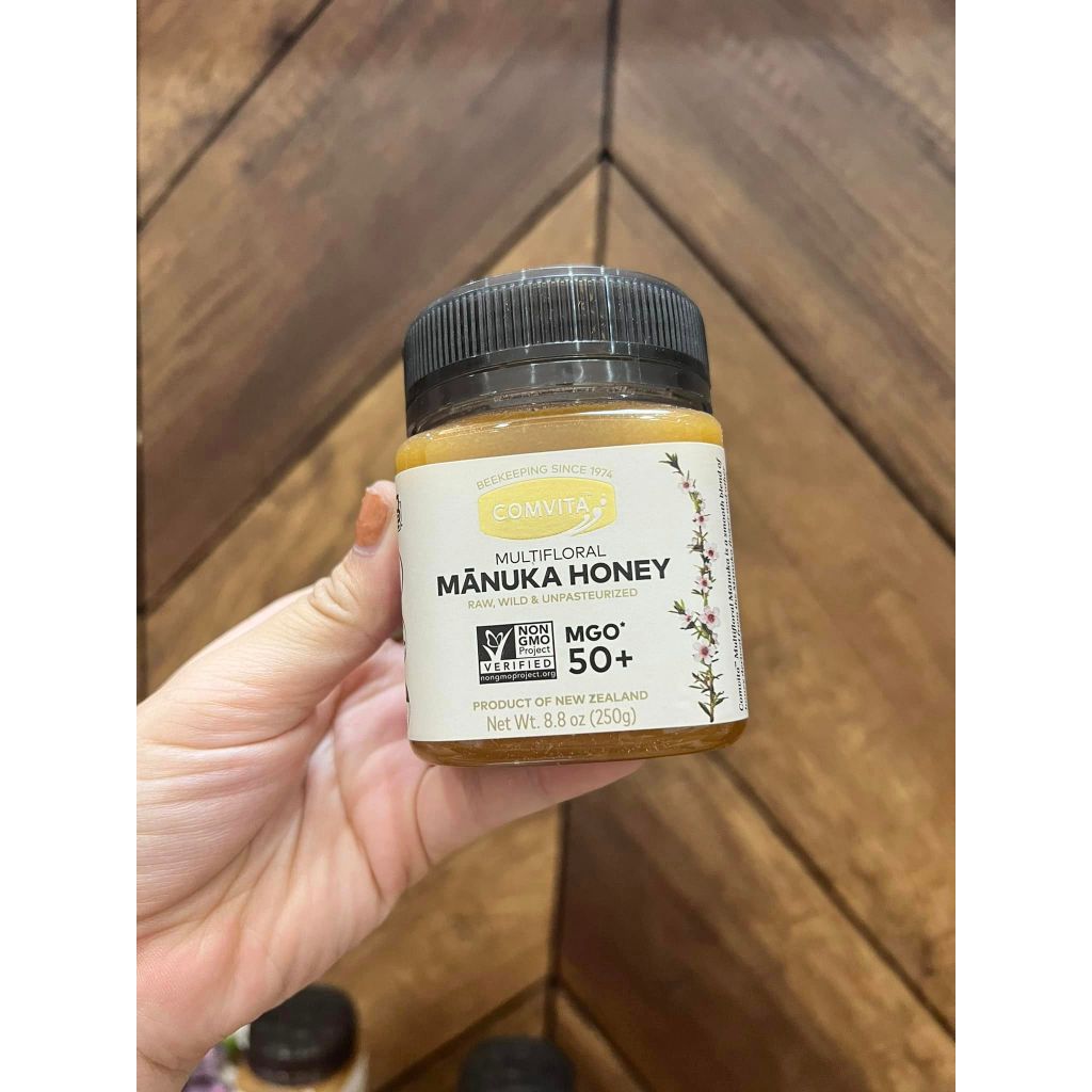 Mật ong Manuka MGO 50+ từ hoa Manuka và các loại hoa từ thương hiệu nổi tiếng NewZealand Comvita 250gr
