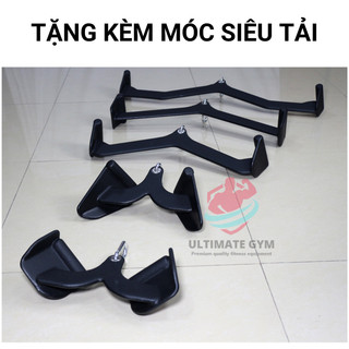[Tặng kèm móc] Power grip, cable attachment, lat pulldown pullback, row, phụ kiện kéo lưng xô tập Gym ULTIMATE GYM
