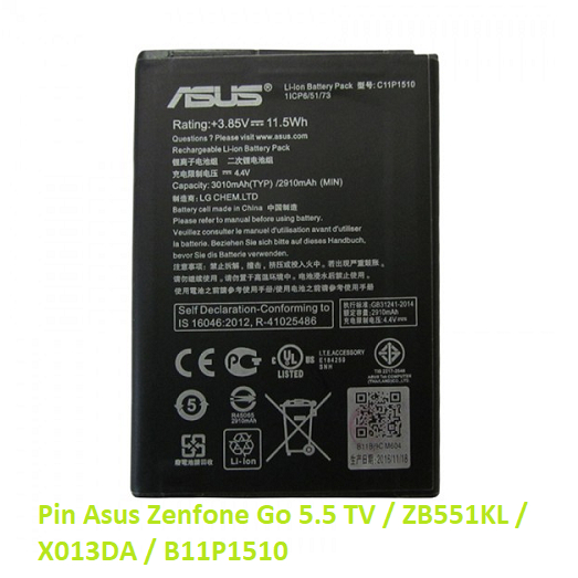 Pin Asus Zen Go 5.5 TV (B11P1510 / ZB551KL / X013DA)