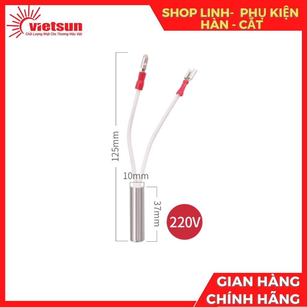 Sấy nhiệt 36V 220V cho đồng hồ Mig khí CO2  - Sấy khí
