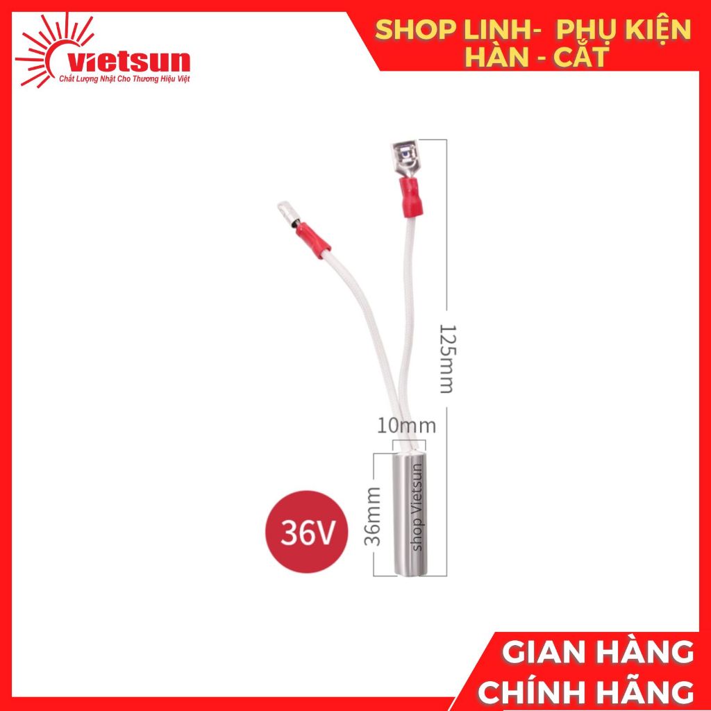 Sấy nhiệt 36V 220V cho đồng hồ Mig khí CO2  - Sấy khí