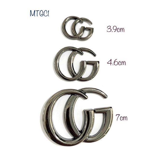 Mác Gucci trang trí túi - ví