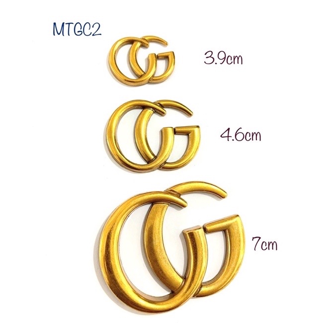 Mác Gucci trang trí túi - ví