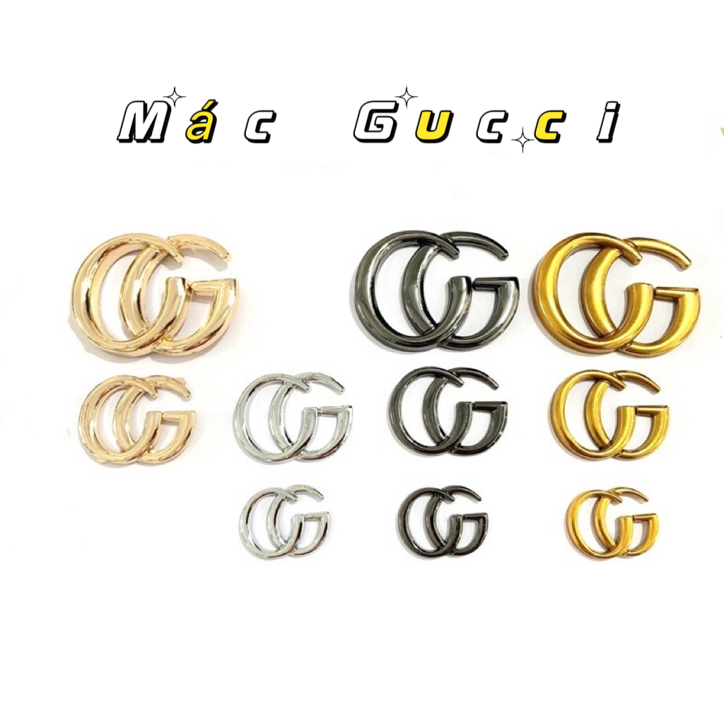 Mác Gucci trang trí túi - ví