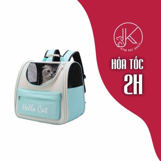 Balo thú cưng, túi vận chuyển chó mèo Hello Cat