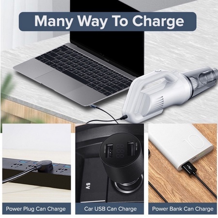 KHUYẾN MÃI🔥2023 ST6101 PRO Máy Hút Bụi Ô Tô Sạc Không Dây Máy Hút Bụi Cầm Tay Khô & Ướt BẢO HÀNH 5 NĂM