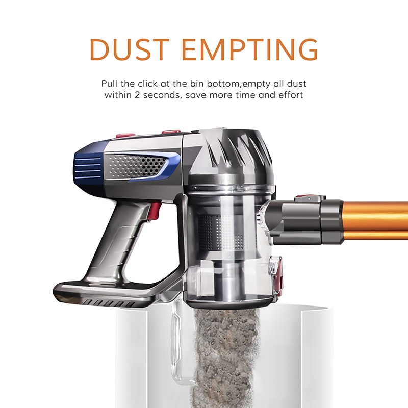 Mới 2024 Máy Hút Bụi Không Dây Philips Cao Cấp K-SERIES Cầm Tay Pin Sạc Mini Siêu Mạnh Gia Đình Giường Đệ