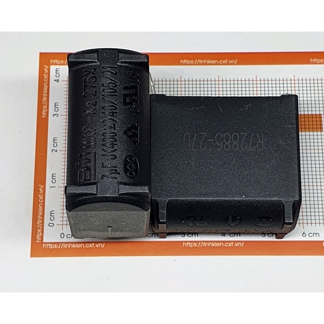 Tụ bếp từ MKP 275VAC chân thẳng 0.2uF 4uF 5uF 6uF 7uF 10uF