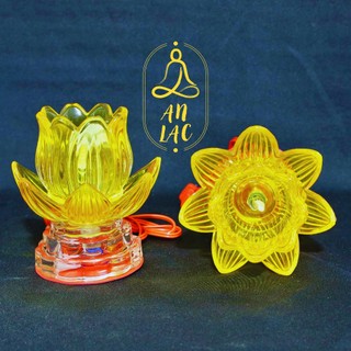 Cặp Đèn Bông Thủy Tinh 445 CD 12cm