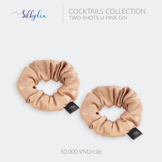 [Silkylia] Cột tóc lụa tơ tằm Việt Nam size S