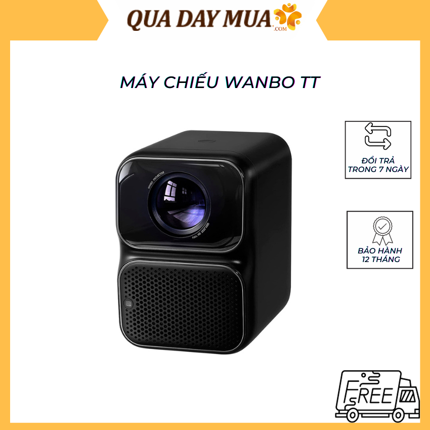 Máy chiếu Wanbo TT - Hàng chính hãng - Bảo hành 12 tháng