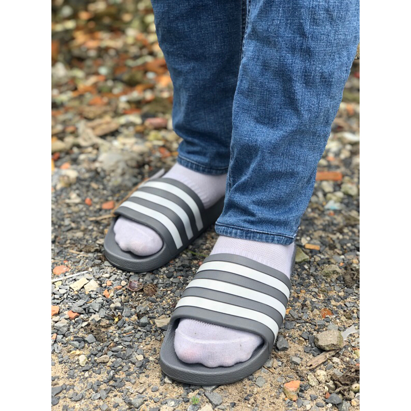 DÉP ĐÚC ADIDAS 3 SỌC THỂ THAO NAM HÀNG CHUẨN