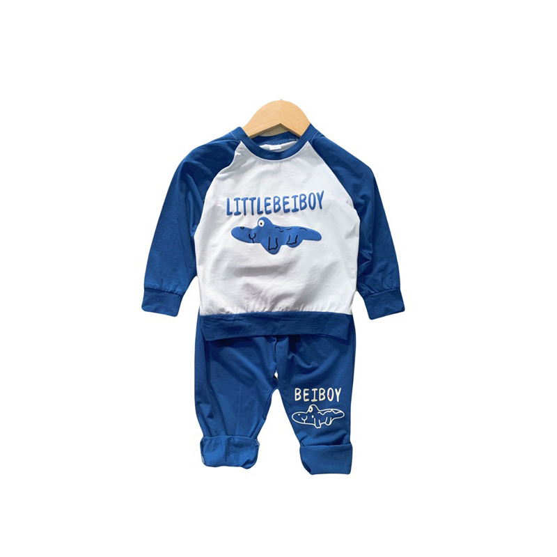 Bộ thu đông bé trai chất liệu cotton đẹp mềm mịn cho bé10-35kg