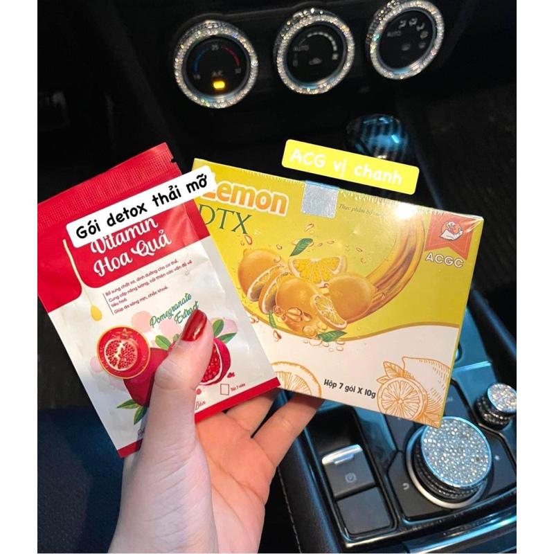 TẶNG DETOX - Giảm Cân ACG Vị Chanh