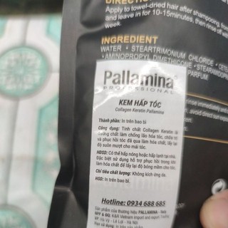 kem ủ tóc pallamina