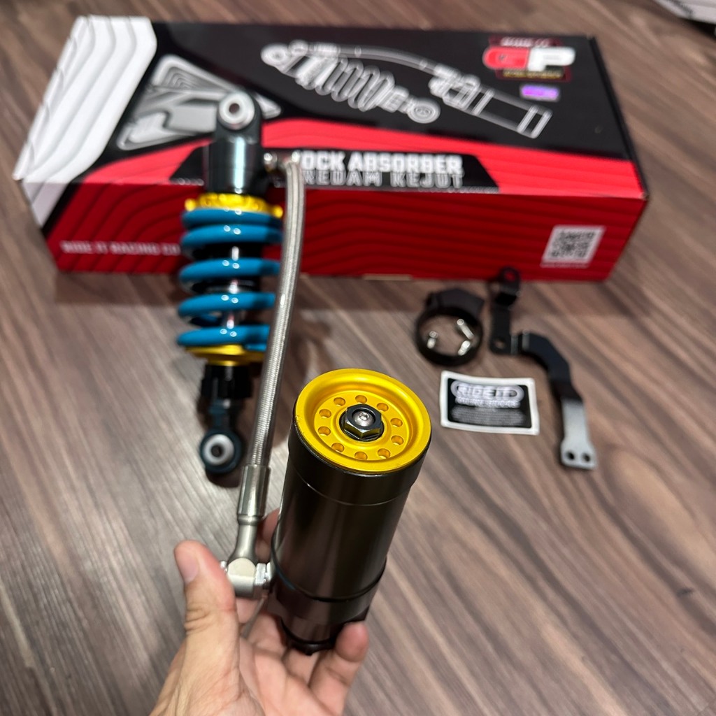 Phuộc NItron RIDE IT chính hãng : Exciter 150, Winner, Raider FI bình dầu xoay 360 độ