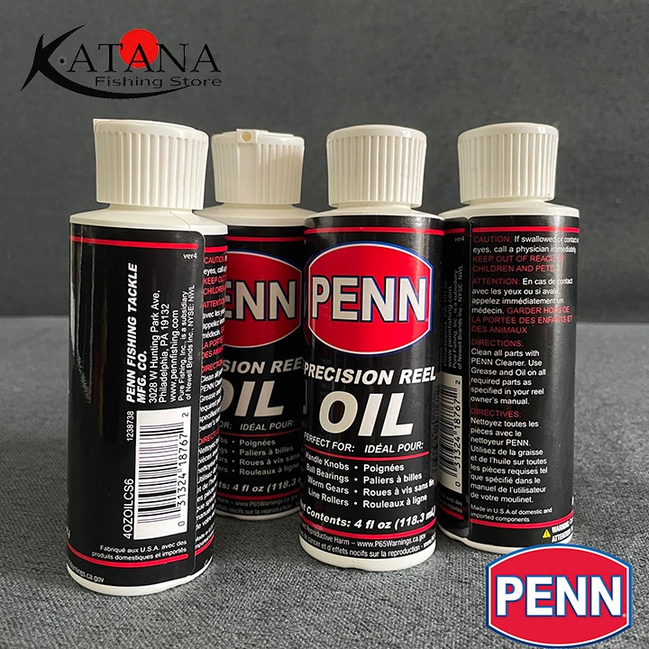 Dầu, Mỡ PENN bảo dưỡng máy câu - Made in USA