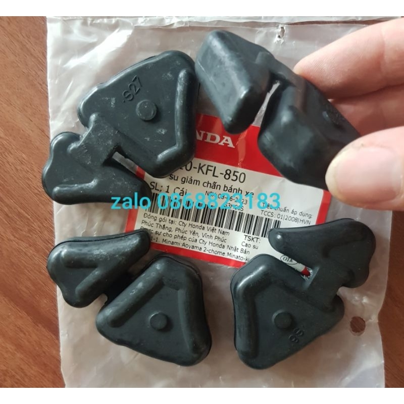 Cao su giảm chấn bánh xe wave RS100, Future 1 Honda