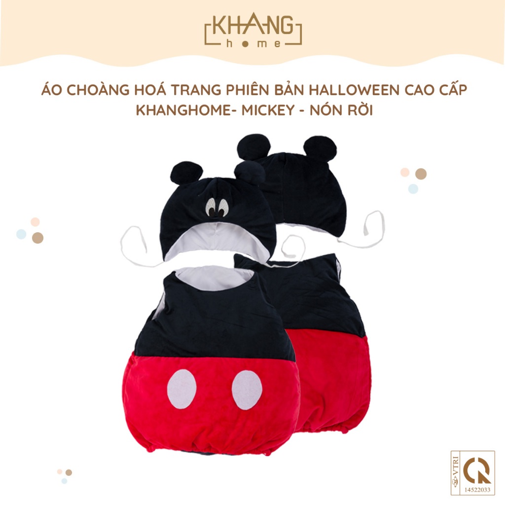 ÁO CHOÀNG HOÁ TRANG PHIÊN BẢN HALLOWEEN CAO CẤP KHANGHOME