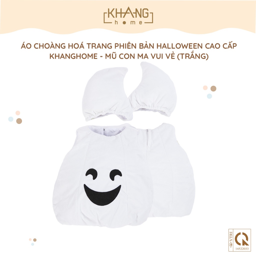 ÁO CHOÀNG HOÁ TRANG PHIÊN BẢN HALLOWEEN CAO CẤP KHANGHOME