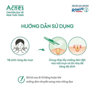 Miếng dán mụn Acnes Clear Patch (Hộp 24 miếng)
