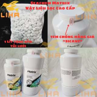 Seachem matrix 500ml - vật liệu lọc cao cấp của mỹ cho bể cá