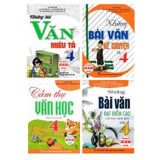 Sách - combo bổ trợ kiến thức văn lớp 4