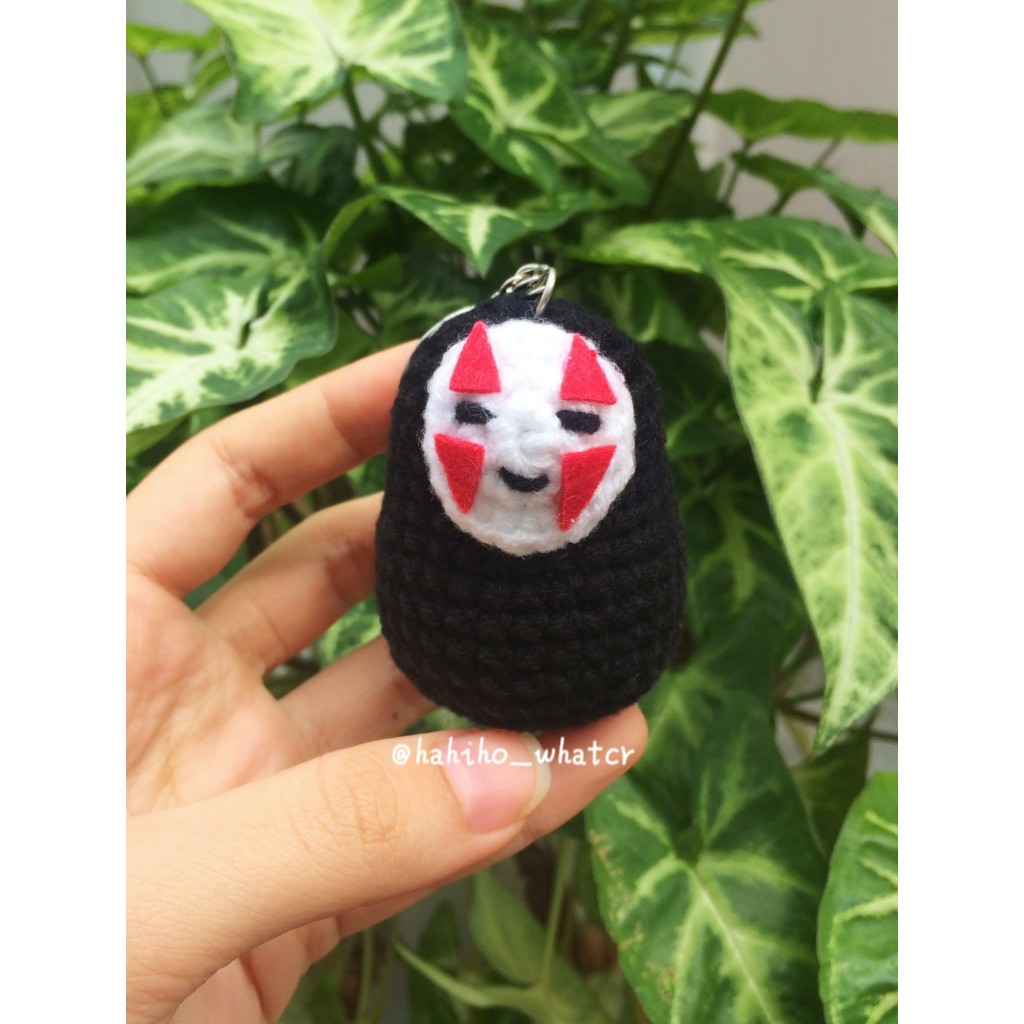 Móc khóa vô diện cute len handmade | Quà tặng | Kèm móc khóa