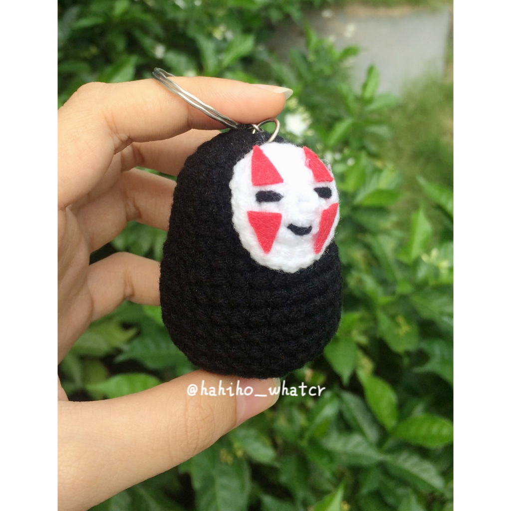 Móc khóa vô diện cute len handmade | Quà tặng | Kèm móc khóa