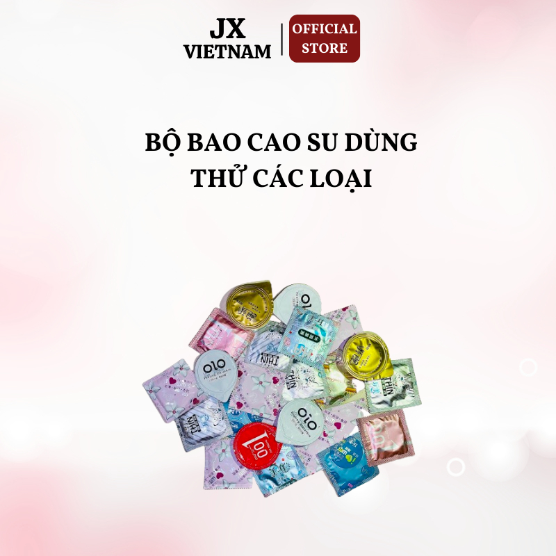 10 chiếc Bao cao su Quà tặng dùng thử - Các loại OLO Runbo Juncai HA - tha hồ test