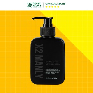 Gel Vệ Sinh Nam X2 Manly - Làm sạch sâu Giúp trẻ hóa cậu nhỏ với dung tích 150g Cocayhoala
