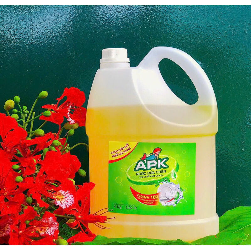 Nước rửa chén hương chanh can 4kg