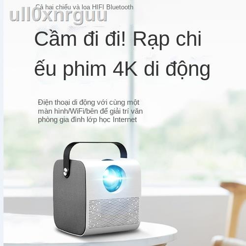 Máy chiếu Android Q3 PRO Mini 8500 Lumens HD 1080P 4K WiFi LED Projector.