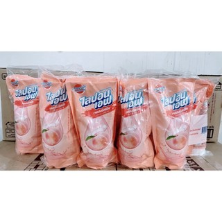  Combo 3 Túi Nước Rửa Chén LIPON F Hương Hoa Đào Nhật Bản 500ml túi   - NK Chính Hãng Thái Lan 