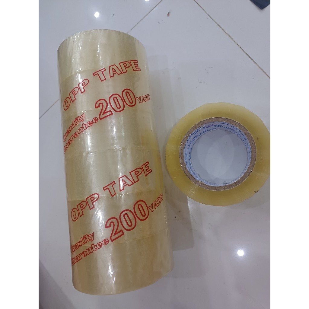 Băng Keo, Băng Dính Trong - 200Yard Loại Tốt Dày