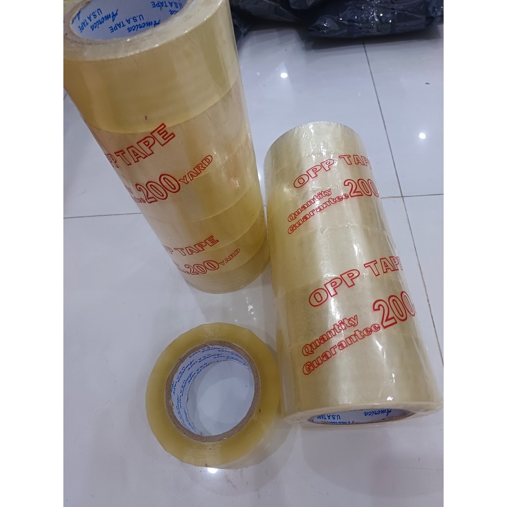 Băng Keo, Băng Dính Trong - 200Yard Loại Tốt Dày