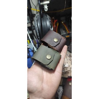 Bao da zippo thủ công da b.ò