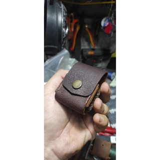Bao da zippo thủ công da b.ò