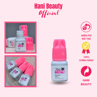 Keo nối mi không cay tốc độ khô siêu nhanh siêu bền tự nối Hani Double Fast