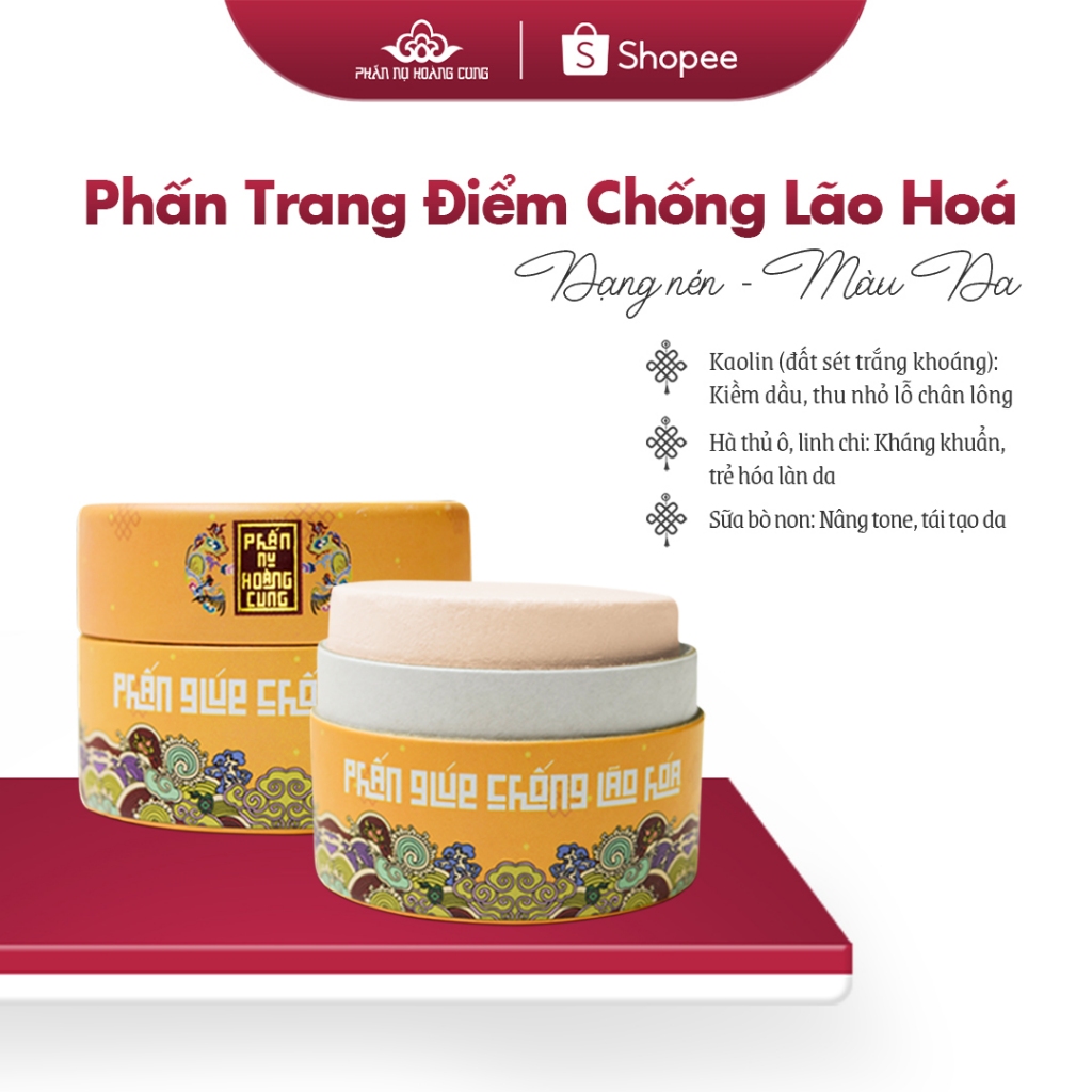 Phấn Dưỡng Da Hằng Ngày Phấn Nụ Hoàng Cung Dạng Nụ Và Dạng Nén