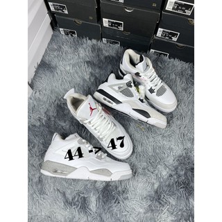 Giày size lớn big size nam nk jd4 mitamil oreo white full box giày sneaker thể thao ngoại cỡ 44 45 46 47