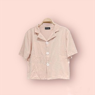Áo sơ mi nữ kiểu croptop cực xinh