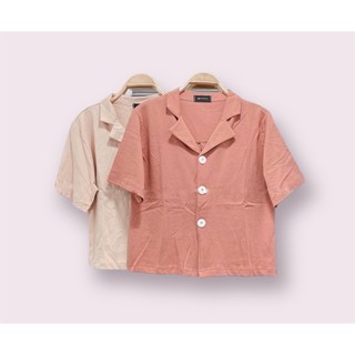 Áo sơ mi nữ kiểu croptop cực xinh
