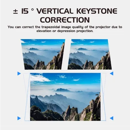 MÁY CHIẾU LUMOS G86 Máy chiếu 6000 Lumens Máy chiếu 4K Ultra HD G86W Máy chiếu Android FULL HD 1080P Máy chiếu WIFI mini