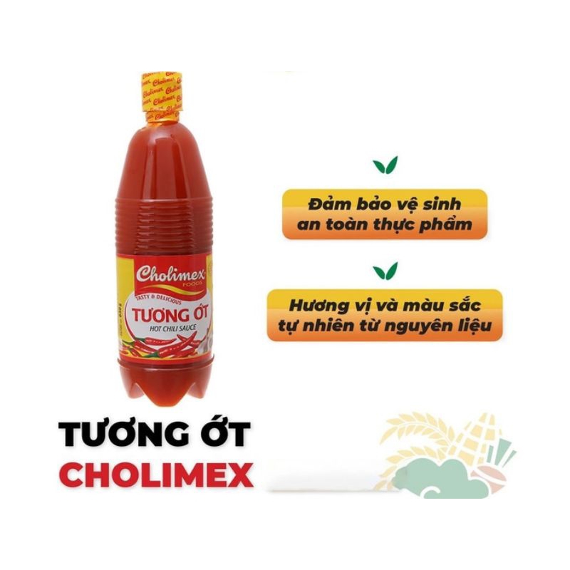 Tương ớt Cholimex chai 830g